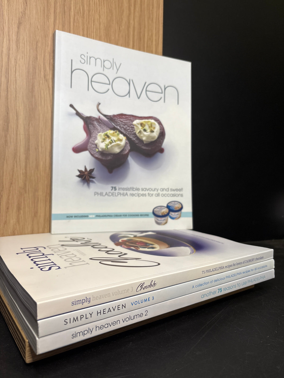 SIMPLY HEAVEN Philadelphia Recipes Assorted Standalone Titles Bundle of 4 (Min. good condition)