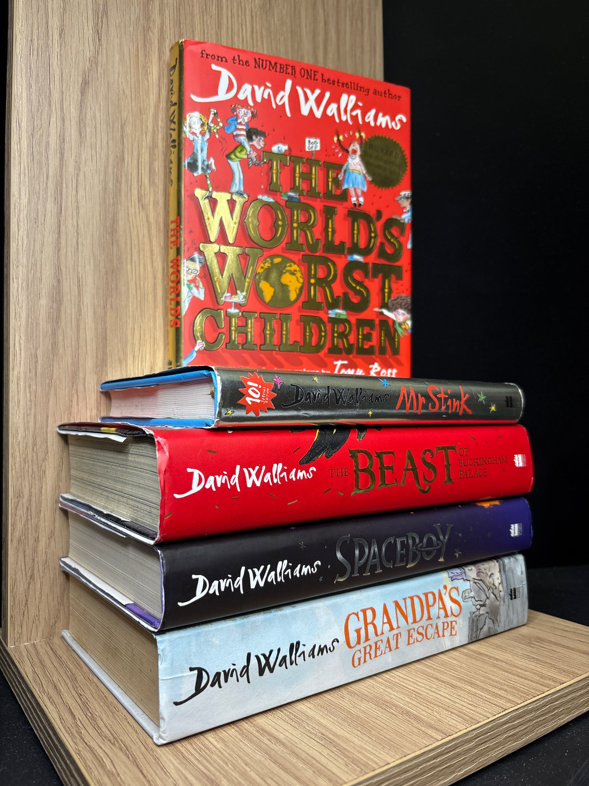 WALLIAMS, David Assorted Standalone Titles Bundle of 5 (Min. good condition)
