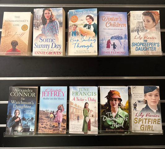SELECTED Historical Romance/ Saga Titles - Bundle of 10 - Assorted Authors/ Series (Min. fair Condition)