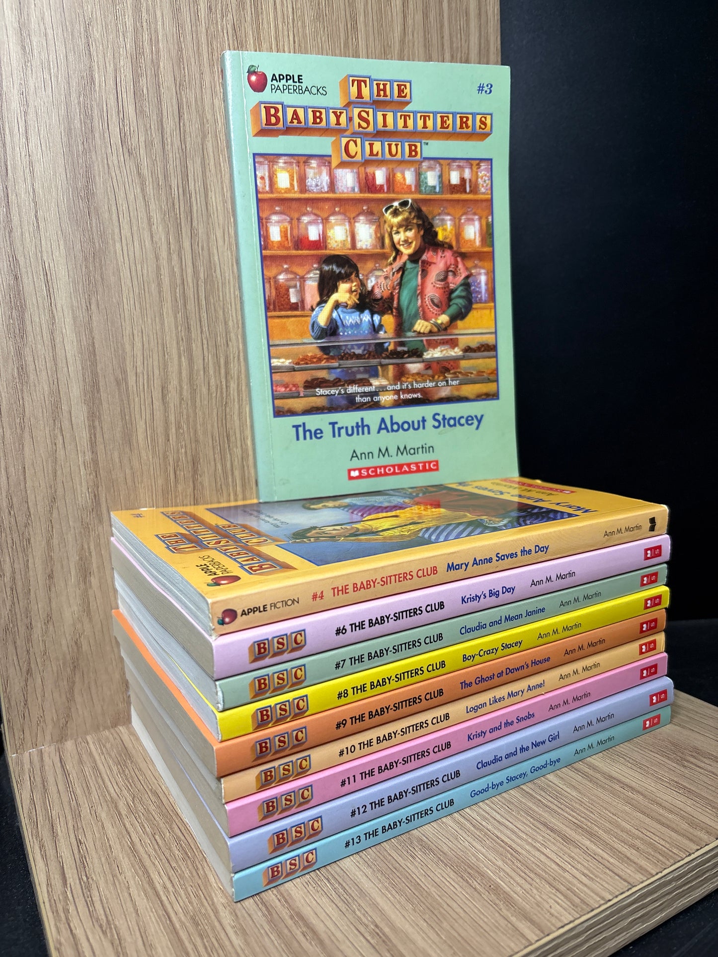 MARTIN, Ann M. 'The Babysitter's Club' Books #3,4 and #6-13 Bundle of 10 (Min. fair condition)