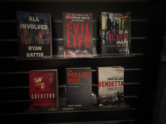 SELECTED True Crime - Bundle of 6 Assorted Authors (Min. fair condition)