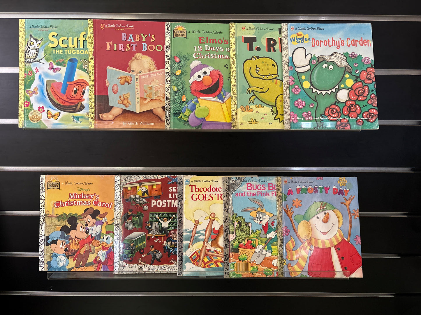 LITTLE GOLDEN BOOKS - Bundle of 10 - Assorted Titles (min. fair condition)