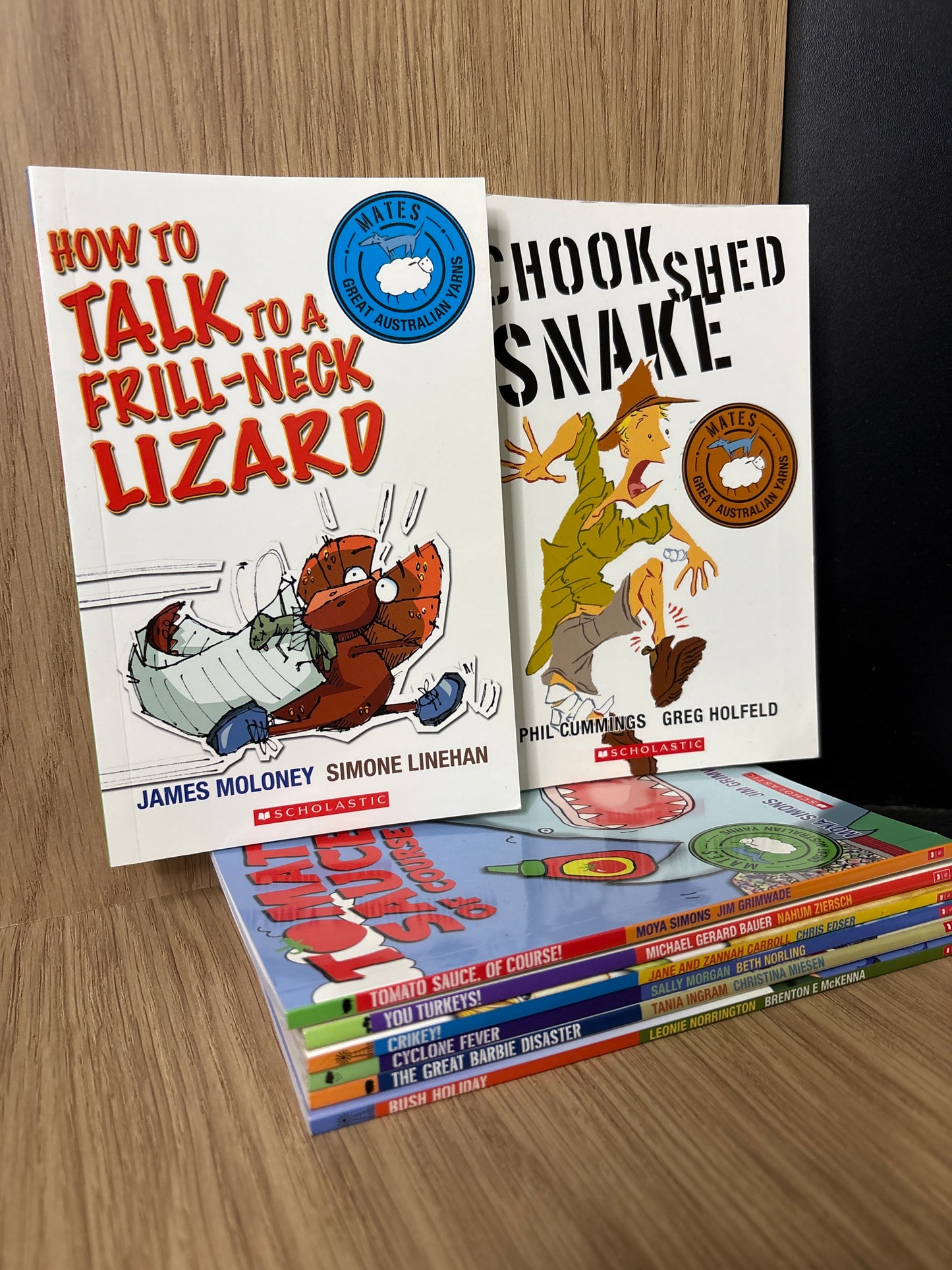 MATES Selected Titles in 'Great Australian Yarns' Series Bundle of 8 (Min. good condition)