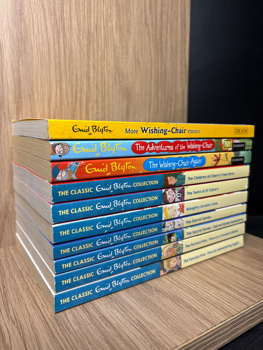 BLYTON, Enid Assorted Titles Bundle of 10 (Min. fair condition)