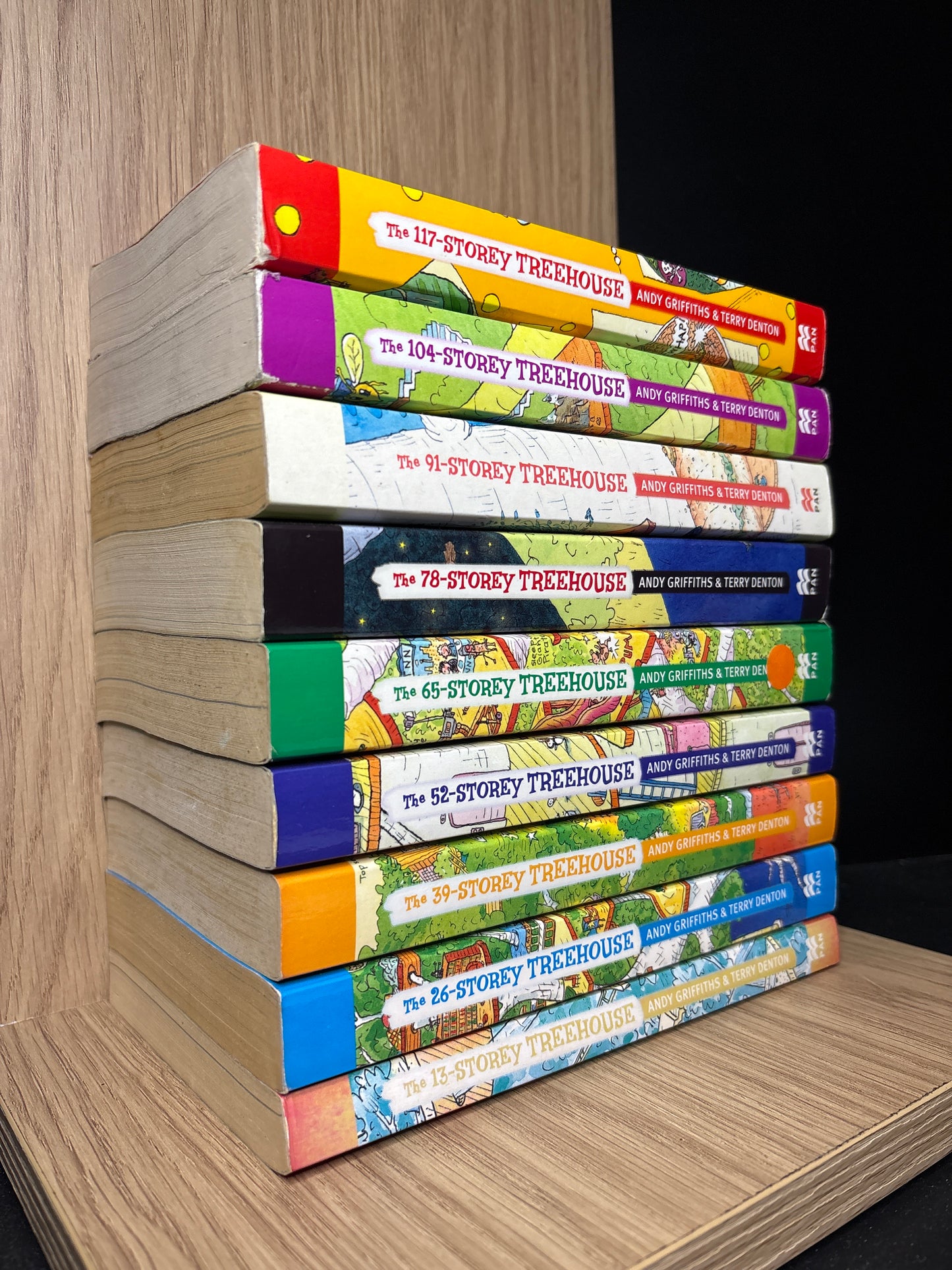 GRIFFITHS, Andy 'Treehouse' Series Books #1-9 Bundle of 9 (Min. fair condition)