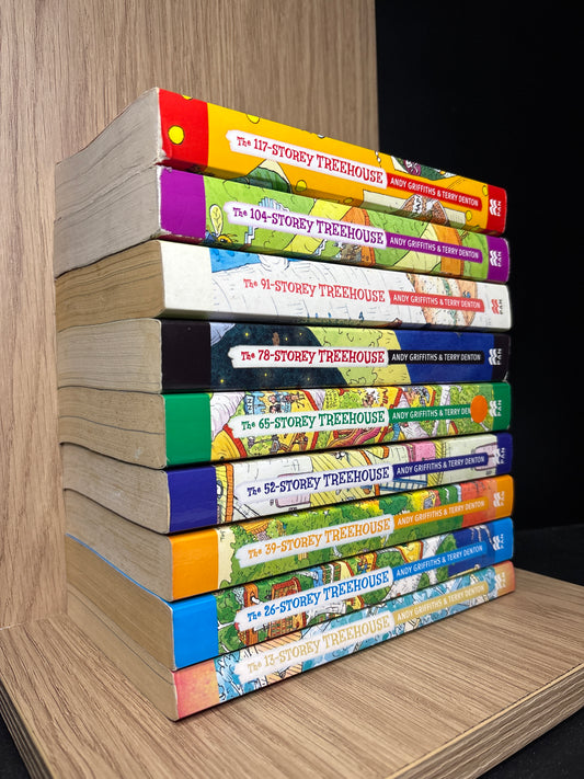 GRIFFITHS, Andy 'Treehouse' Series Books #1-9 Bundle of 9 (Min. fair condition)