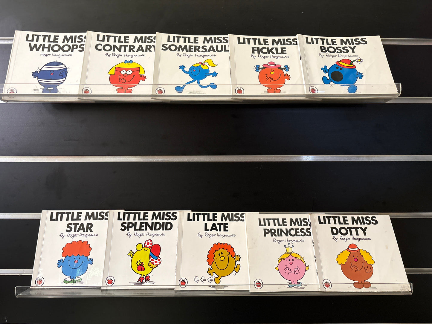 HARGREAVES, Roger 'Little Miss' Series Bundle of 10 Assorted Titles (Min. fair condition)