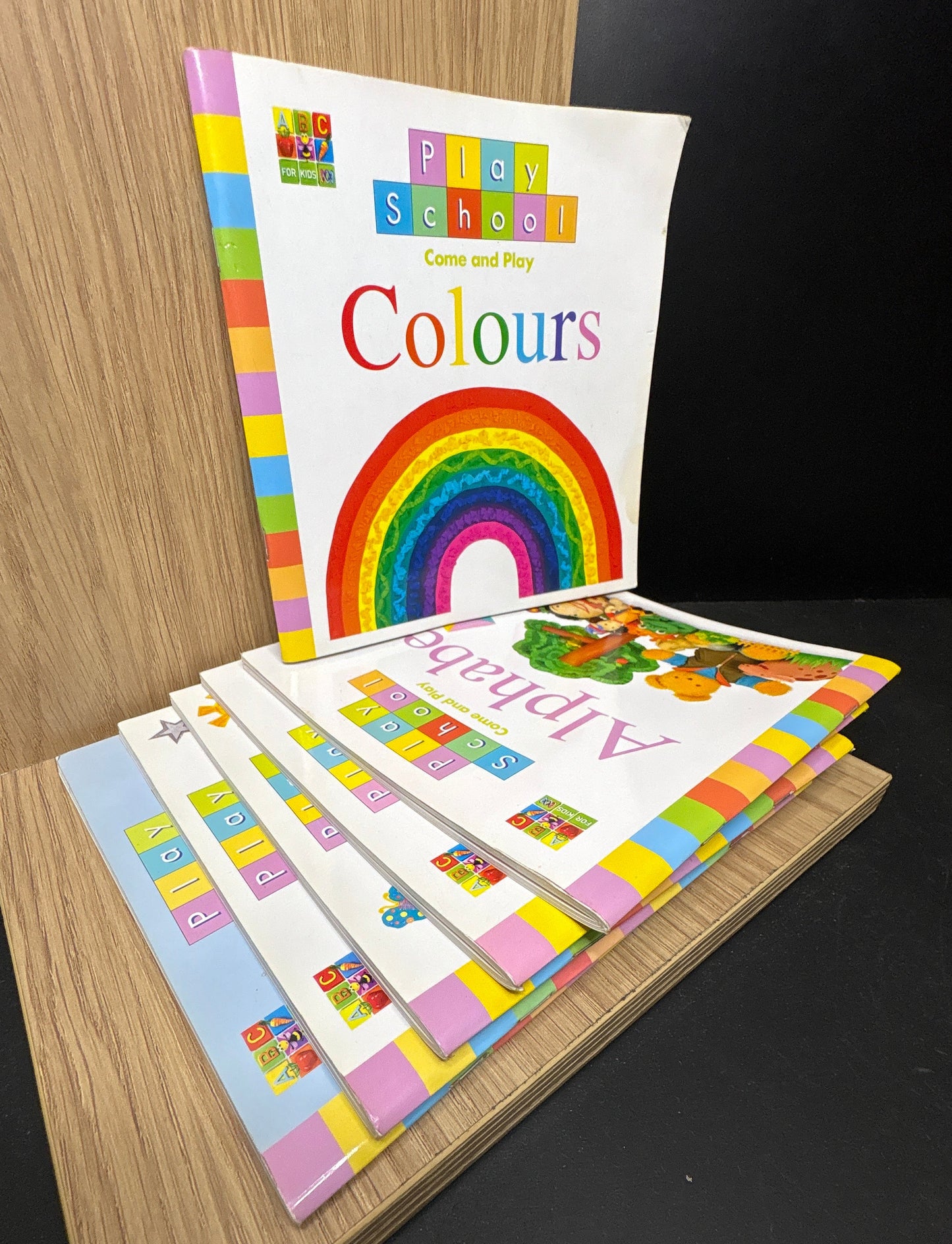 ABC FOR KIDS 'Playschool Titles' Bundle of 6 (Min. fair condition)