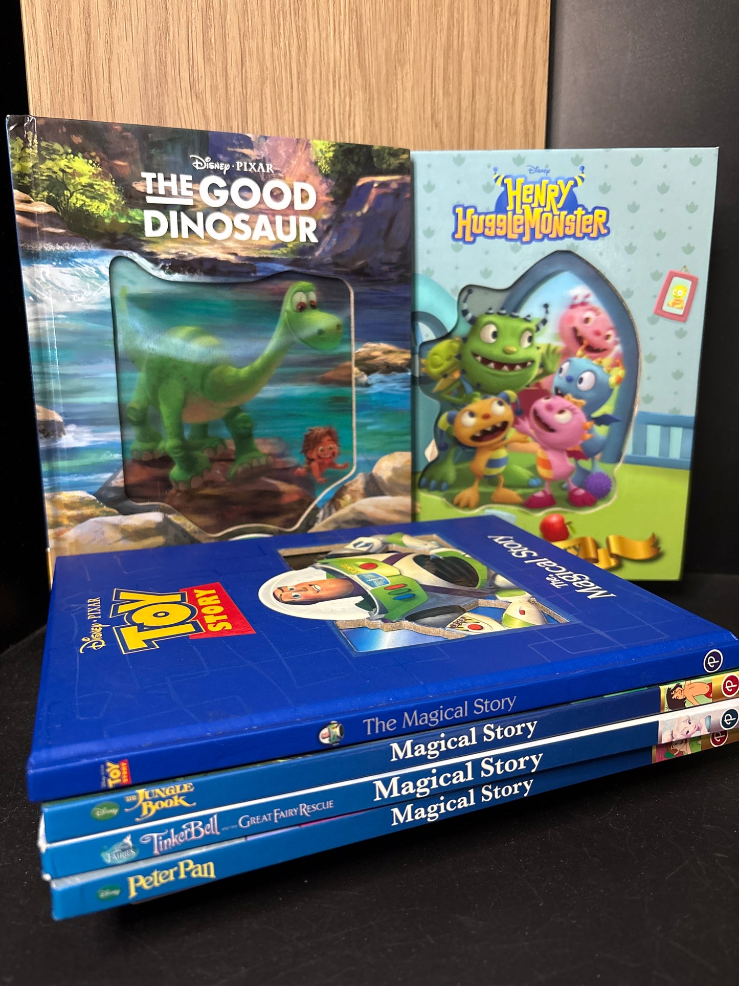DISNEY PIXAR 'Magical Story' Assorted Titles Bundle of 6 (Min. good condition)