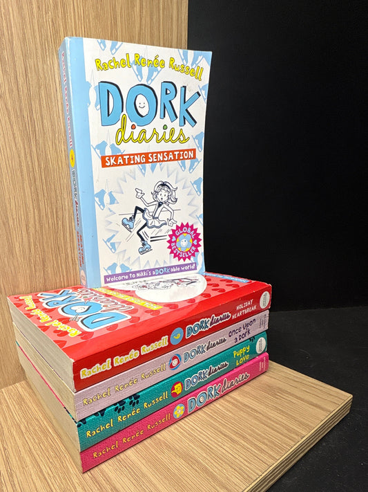 RUSSELL, Rachel Renee - Bundle of 5 Titles in 'Dork Diaries' Series (Min. good condition)