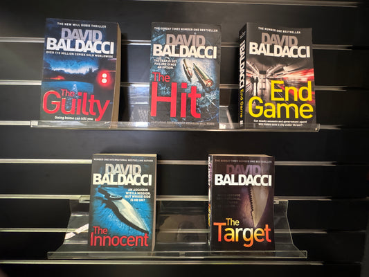 BALDACCI, David - Bundle of 5 - 'Will Robie' Series (Min. Condition Fair)