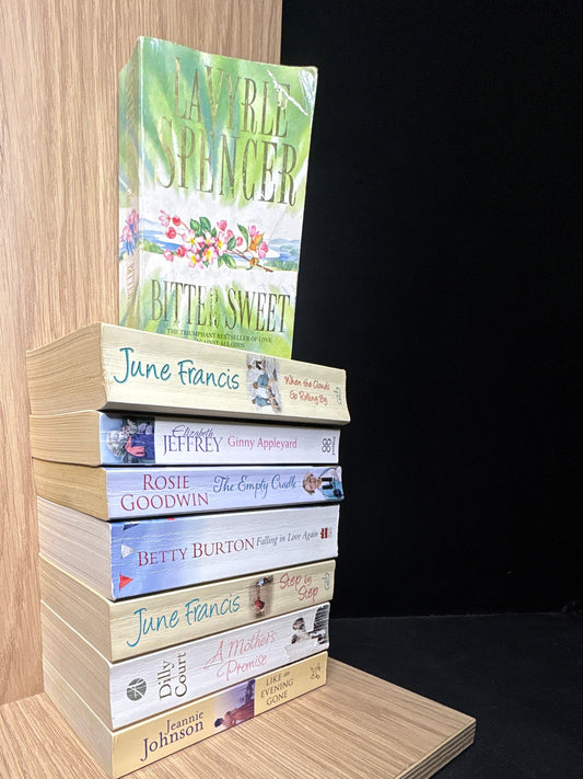 SELECTED Hist Rom/ Saga Titles - Bundle of 8 - Assorted Authors (Min. fair Condition)