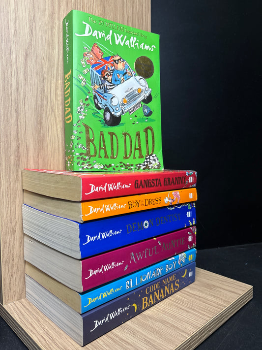 WALLIAMS, David Assorted Titles Bundle of 7 (Min. fair condition)