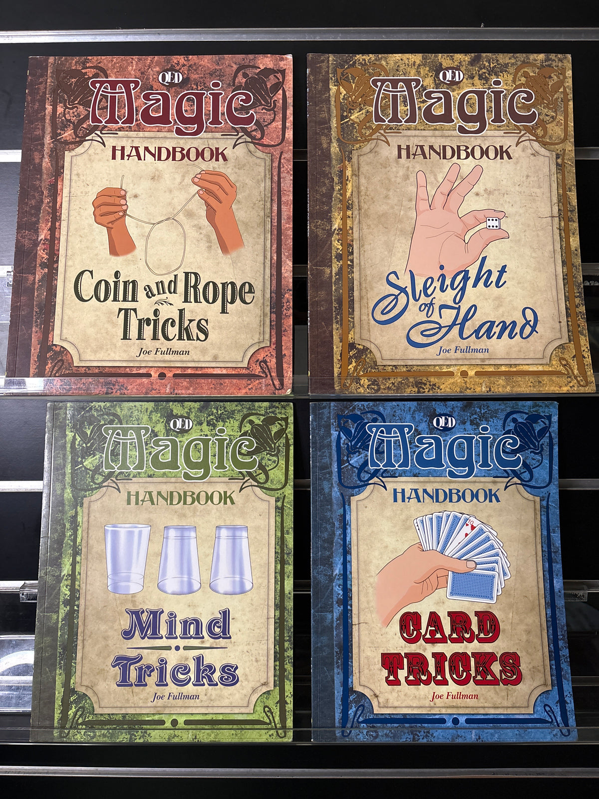 FULLMAN, Joe 'Magic Handbook' Assorted Standalone Titles Bundle of 4 (Min. fair condition)