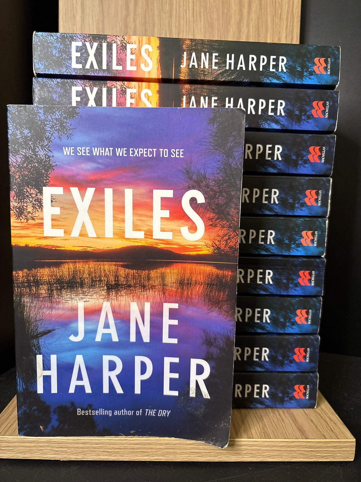 Book Club 10 Pack: HARPER, Jane 'Exiles' Paperback Large Copies (Min. Condition: Fair)