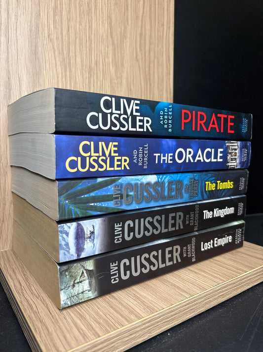 CUSSLER, Clive 'Fargo' Series Assorted Titles Bundle of 5 (Min. fair condition)