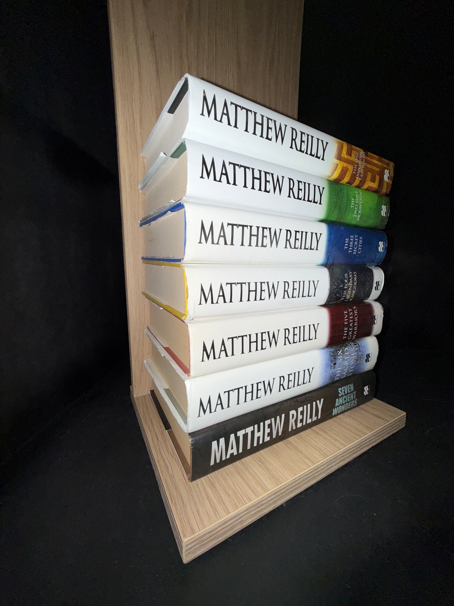 REILLY, Matthew - Bundle of 7 - FULL Jack West Series #1-7 (Min. Fair condition)
