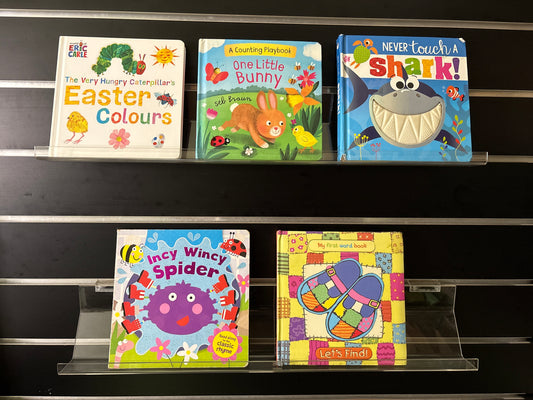 'NEW READER' Series: Board Books - Bundle of 5 Assorted Titles (Min. fair condition)