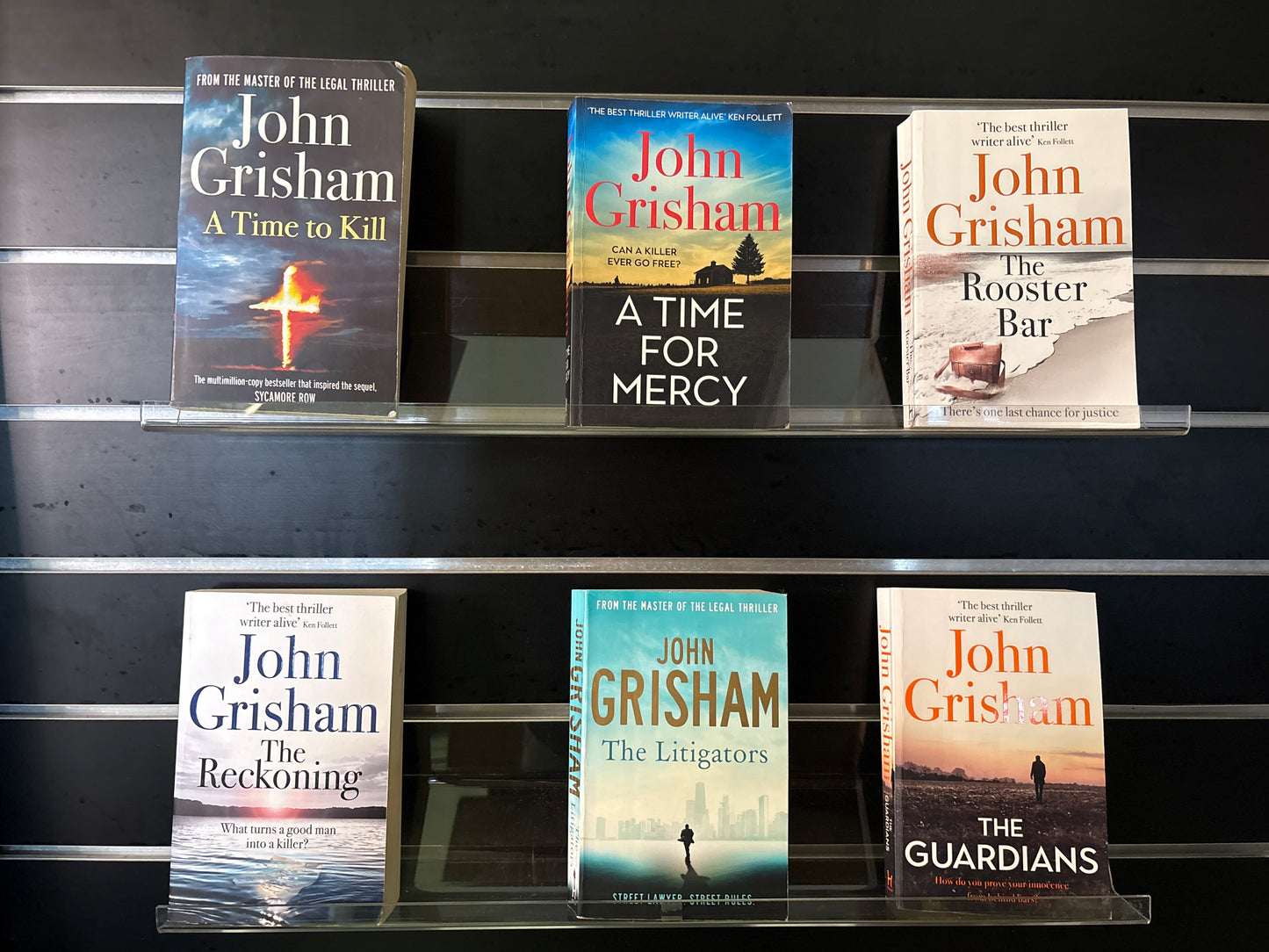 GRISHAM, John - Bundle of 6 - Assorted Standalone Titles (Min. good condition)