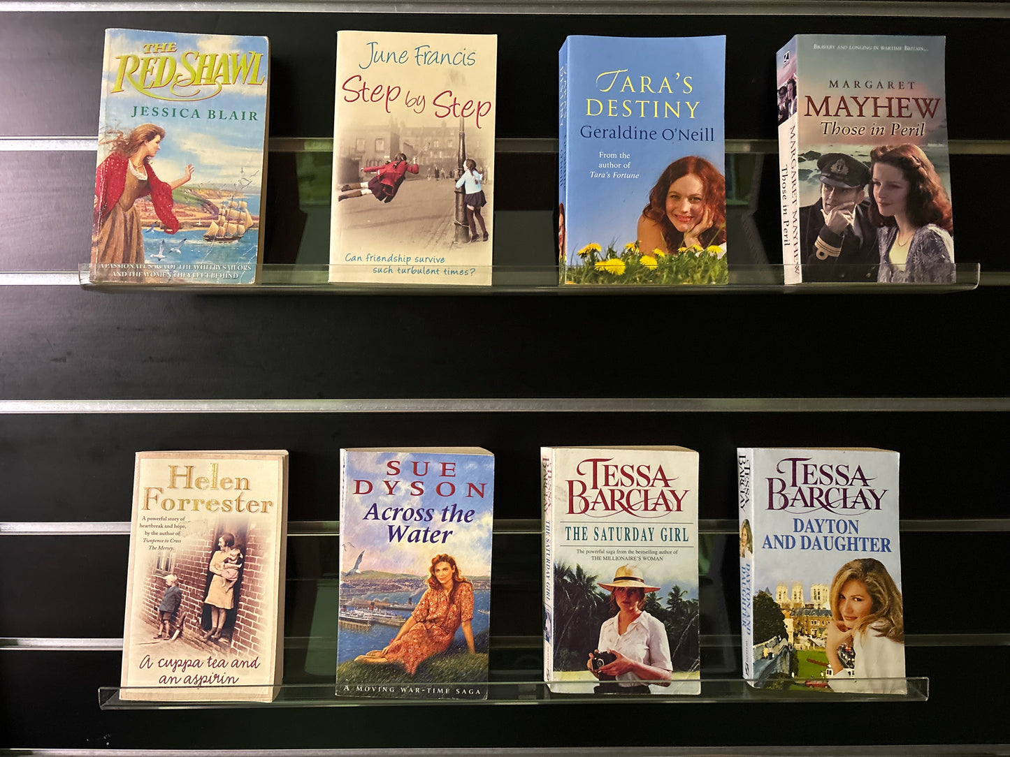 SELECTED Hist Romance Titles - Bundle of 8 - Assorted Authors ( Min Fair Condition)
