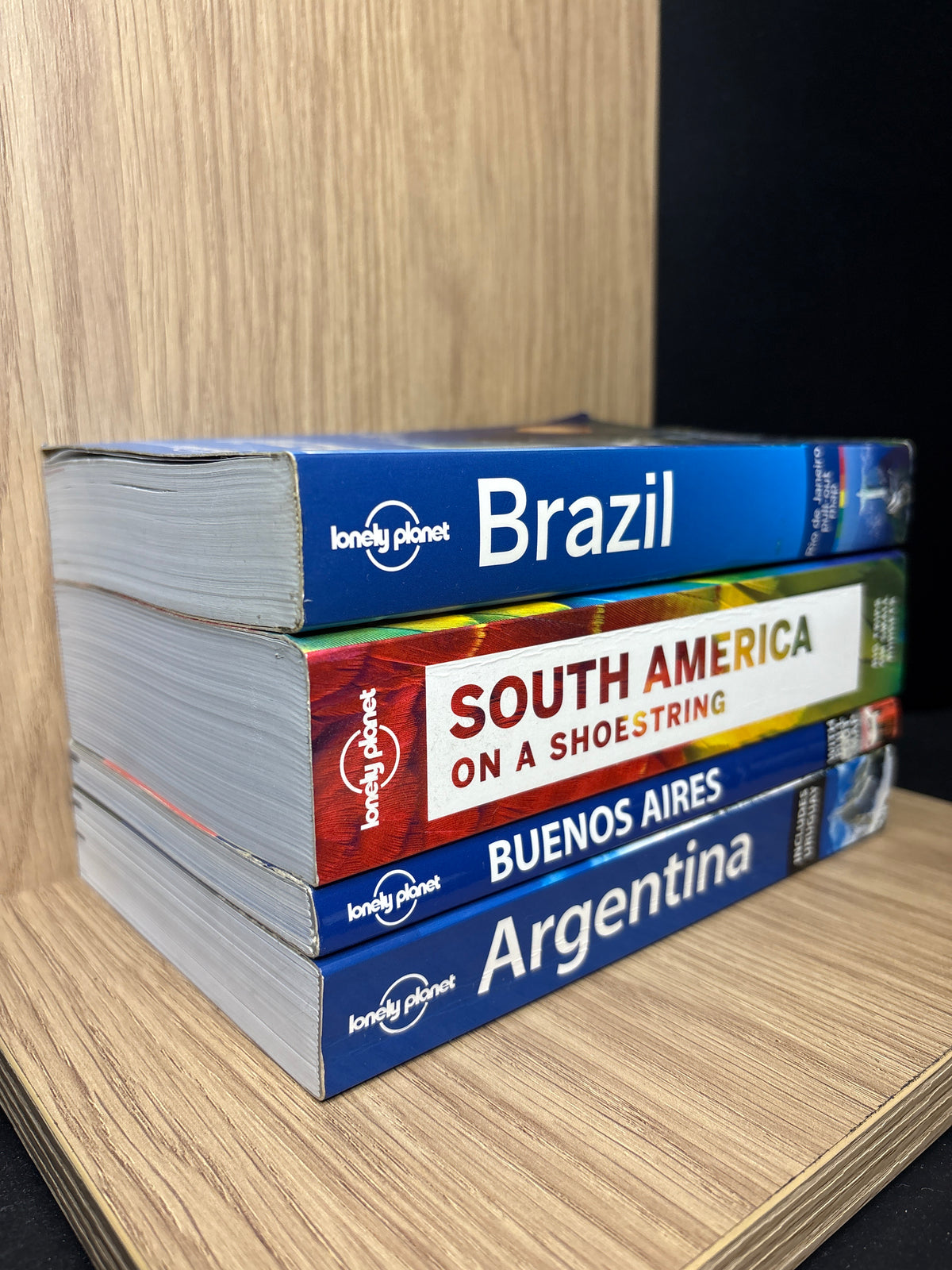LONELY PLANET South America Assorted Standalone Titles Bundle of 4 (Min. good condition)