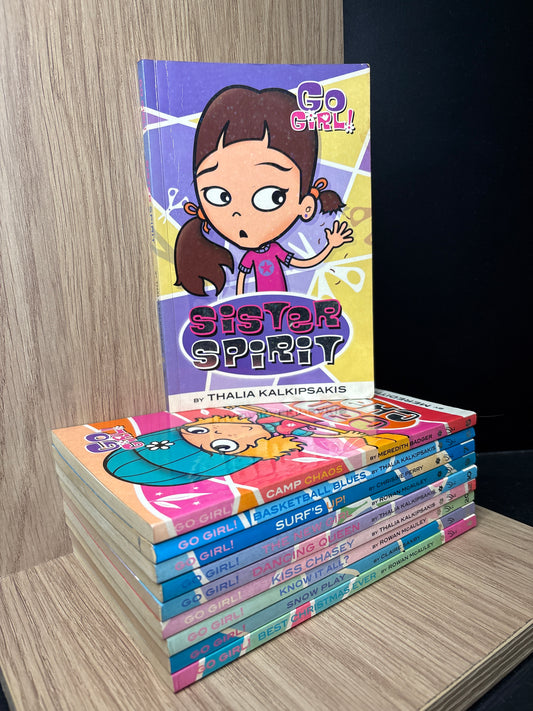 'GO GIRL' Series Assorted titles Bundle of 10 (Min fair Condition)
