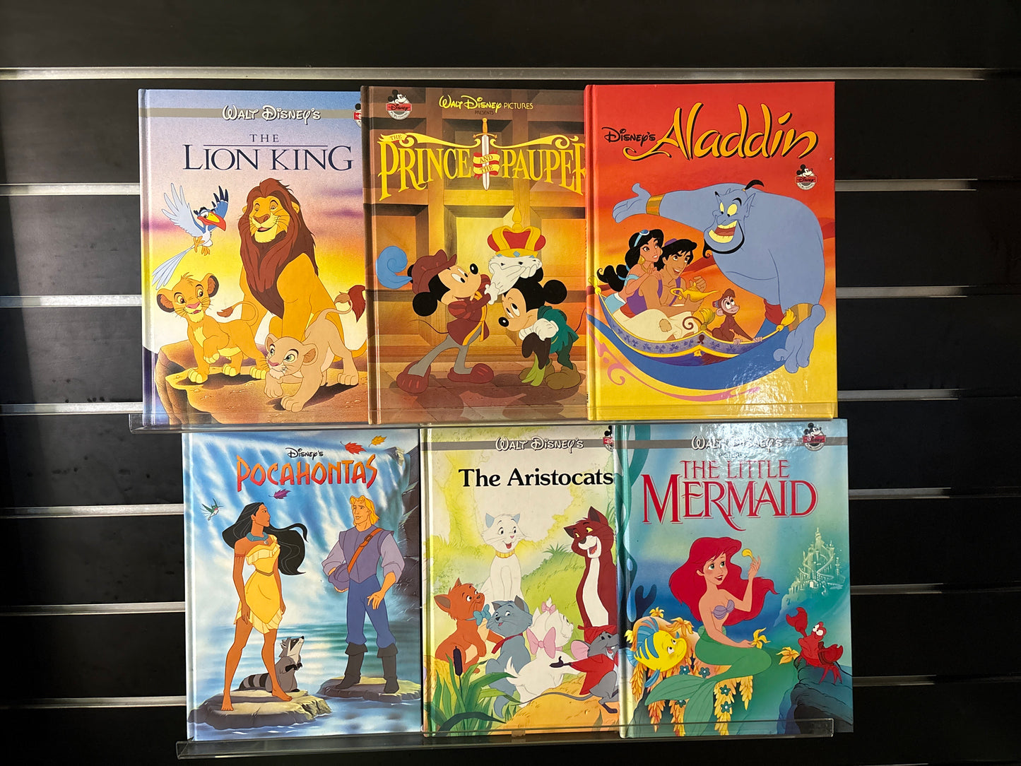 DISNEY Classic Storybooks - Bundle of 6 - Assorted Stories (Min. very good condition)