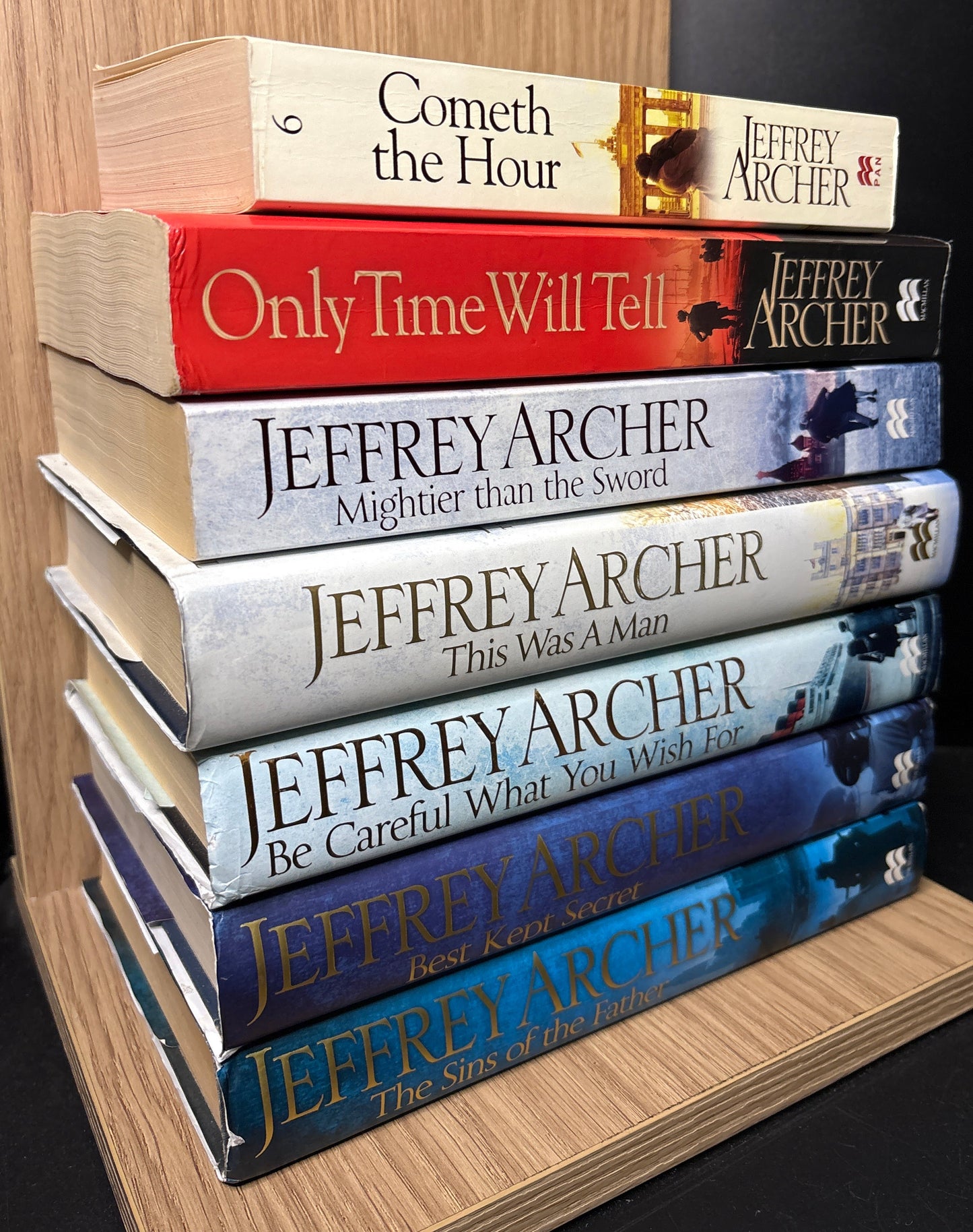 ARCHER, Jeffery 'Clifton Chronicles' Complete Series Bundle of 7 (Min. fair condition)