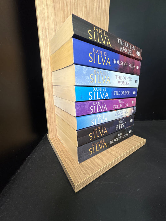SILVA, Daniel - Bundle of 8 Titles in Gabriel Allon Series (min. fair condition)