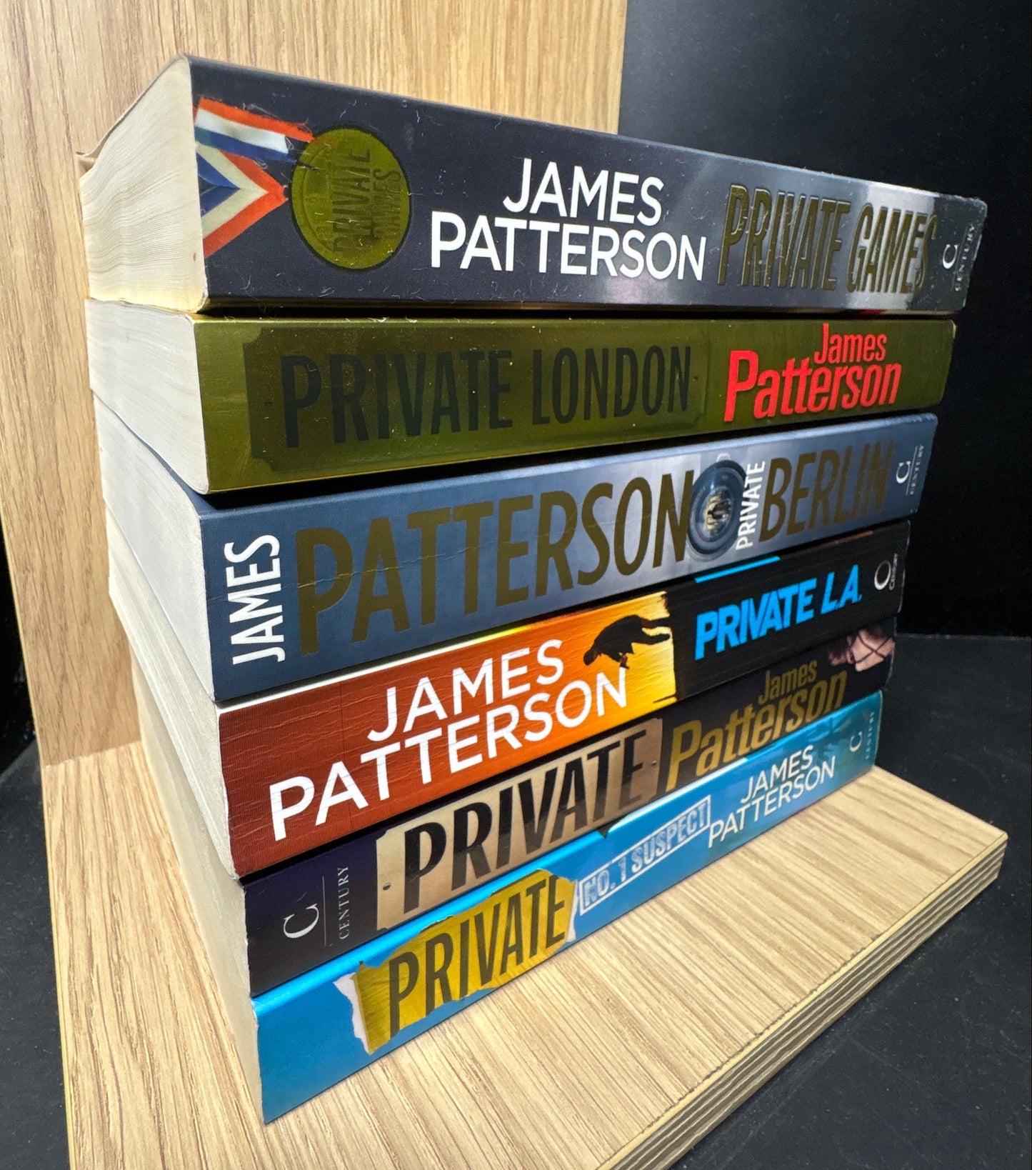 PATTERSON, James 'Private' Series - Bundle of 6 Assorted Titles (Min. good condition)