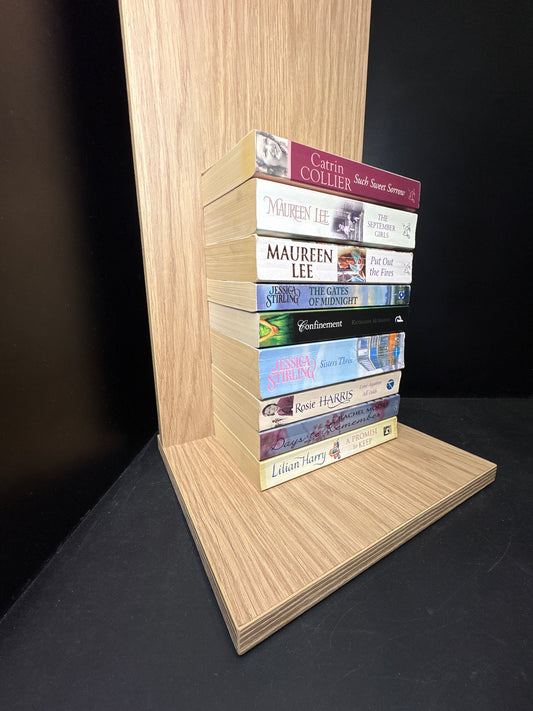 SELECTED Historical Romance/ Saga Titles - Bundle of 9: Assorted Authors/ Series (Min. fair Condition)