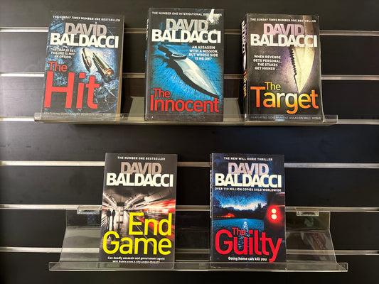 BALDACCI, David - Bundle of 5 - 'Will Robie' Complete Series (Min. Condition Fair)