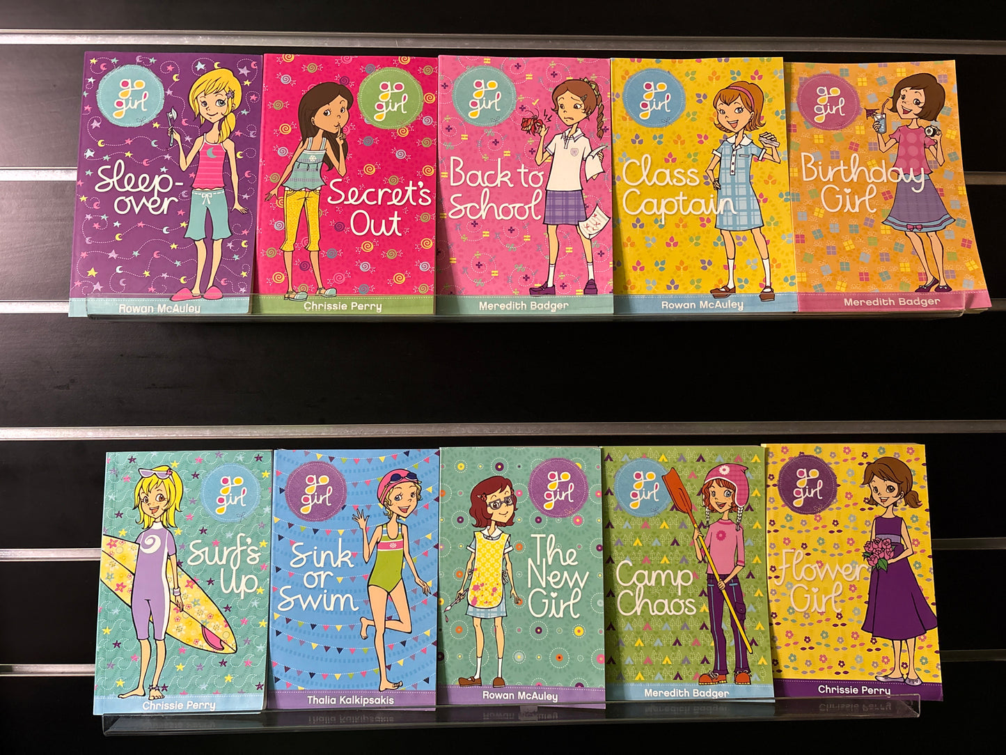 GO GIRL - Bundle of 10 - Assorted titles in Series (Min Good Condition)