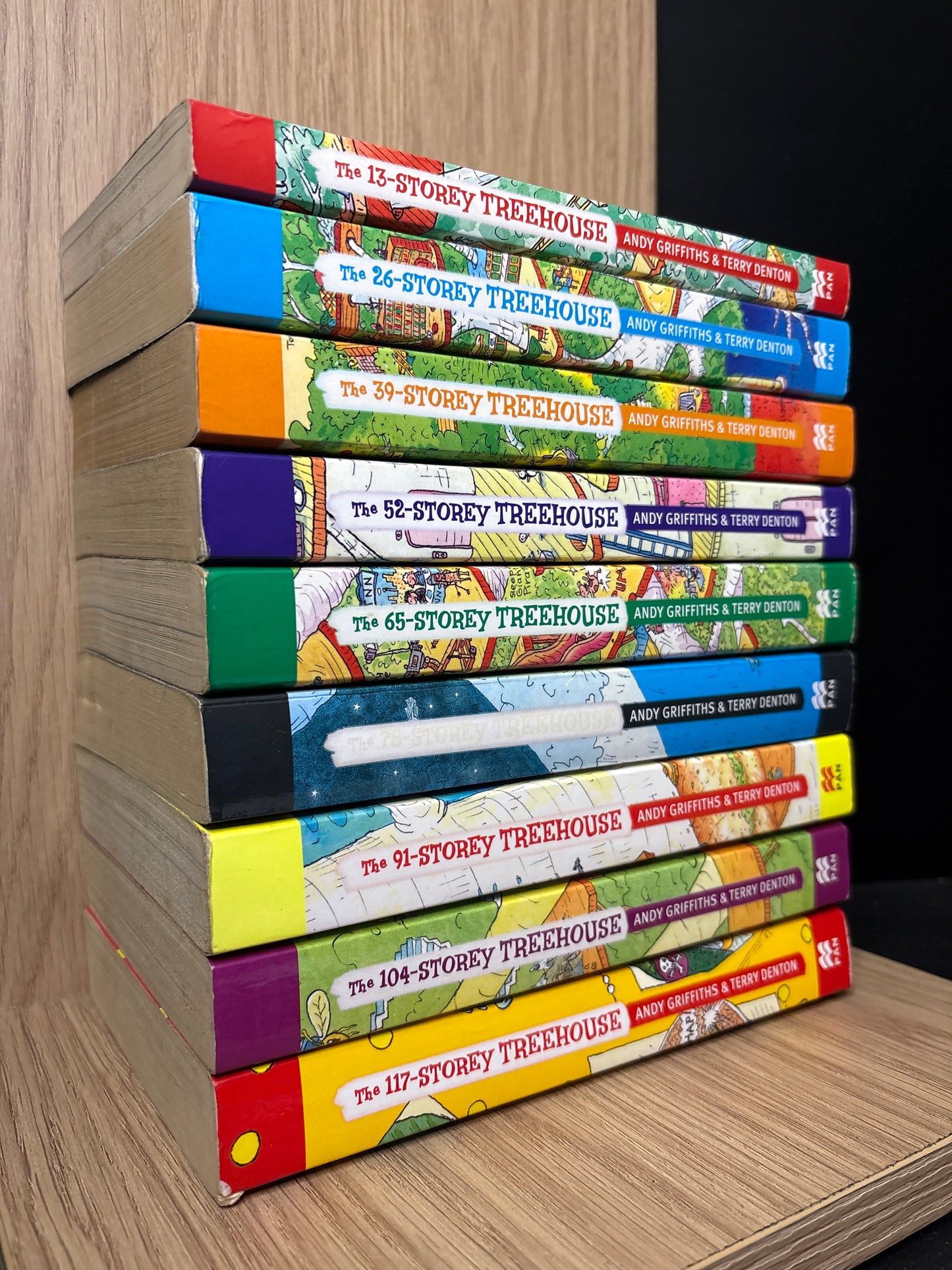 GRIFFITHS, Andy + DENTON, Terry 'Treehouse' Series Books #1-9 Bundle of 9 (Min. fair condition)