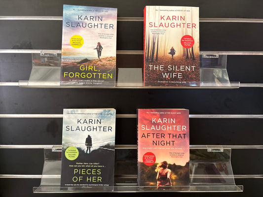 SLAUGHTER, Karin - Bundle of 4 - Assorted titles (min. fair condition)