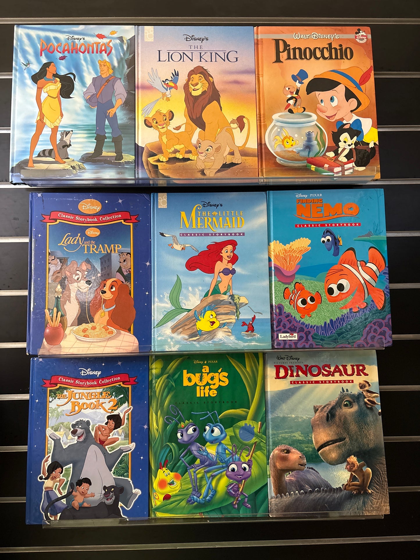 DISNEY - Bundle of 9 - Assorted Titles (Min. fair condition)
