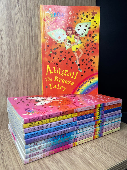 MEADOWS, Daisy 'Rainbow Magic Fairies' Books #9-18 Bundle of 10 Assorted Titles (Min. fair condition)