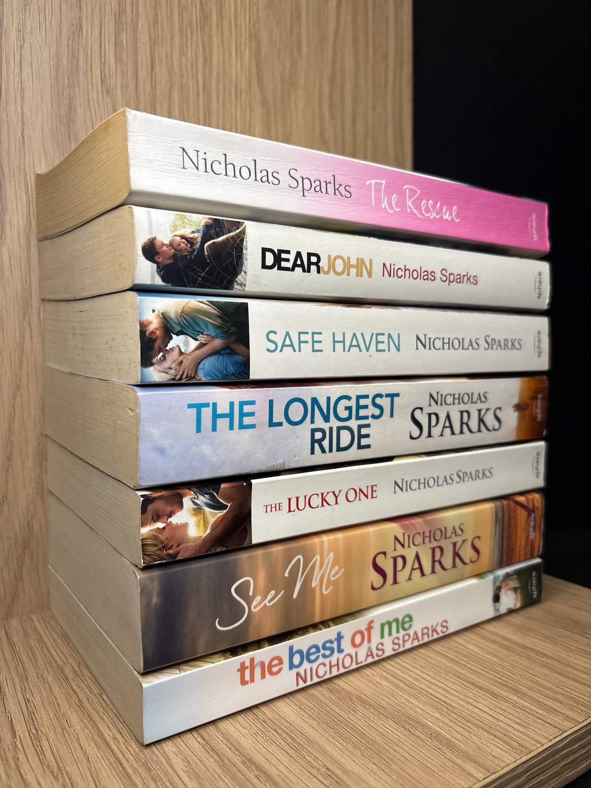 SPARKS, Nicolas Assorted Standalone Titles Bundle of 7 (Min. good condition)