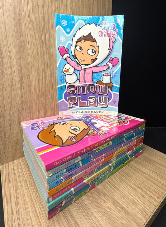 'GO GIRL' Series Assorted titles Bundle of 10 (Min fair Condition)