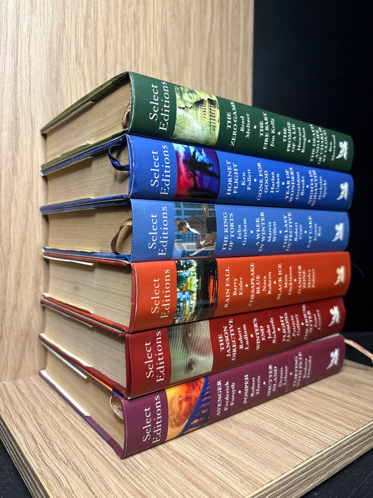 READER'S DIGEST 'Select Editions' 4-in-1 Condensed Stories Bundle of 6 (Min. fair condition)