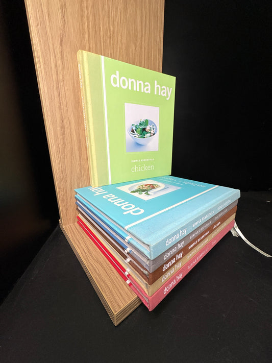 HAY, Donna - Bundle of 6 - Assorted Simple Essential Cookbooks (Min. fair condition)