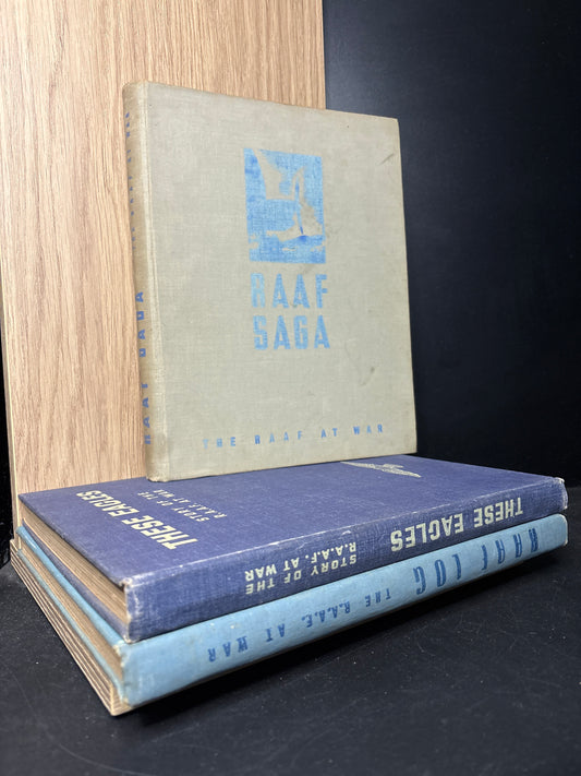THE RAAF AT WAR Series Complete Bundle of 3 (Min. Fair condition)