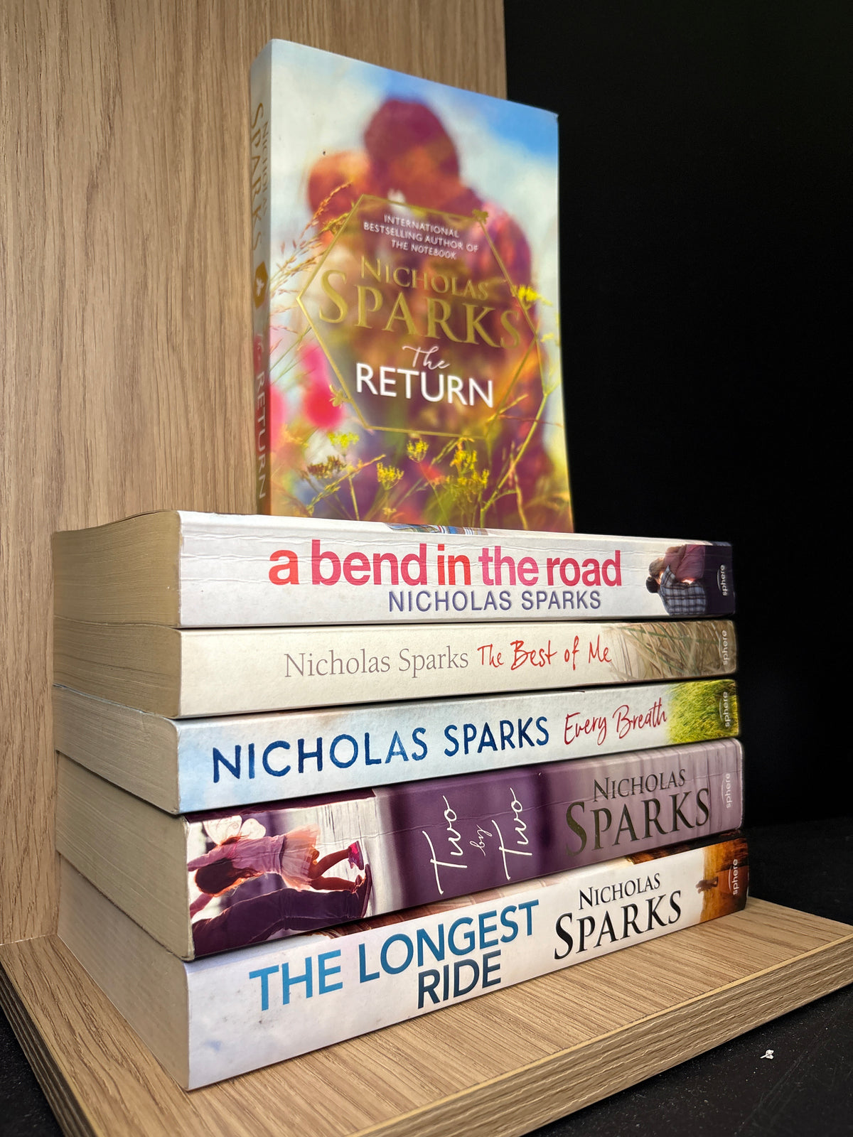 SPARKS, Nicolas Assorted Standalone Titles Bundle of 6 (Min. fair condition)