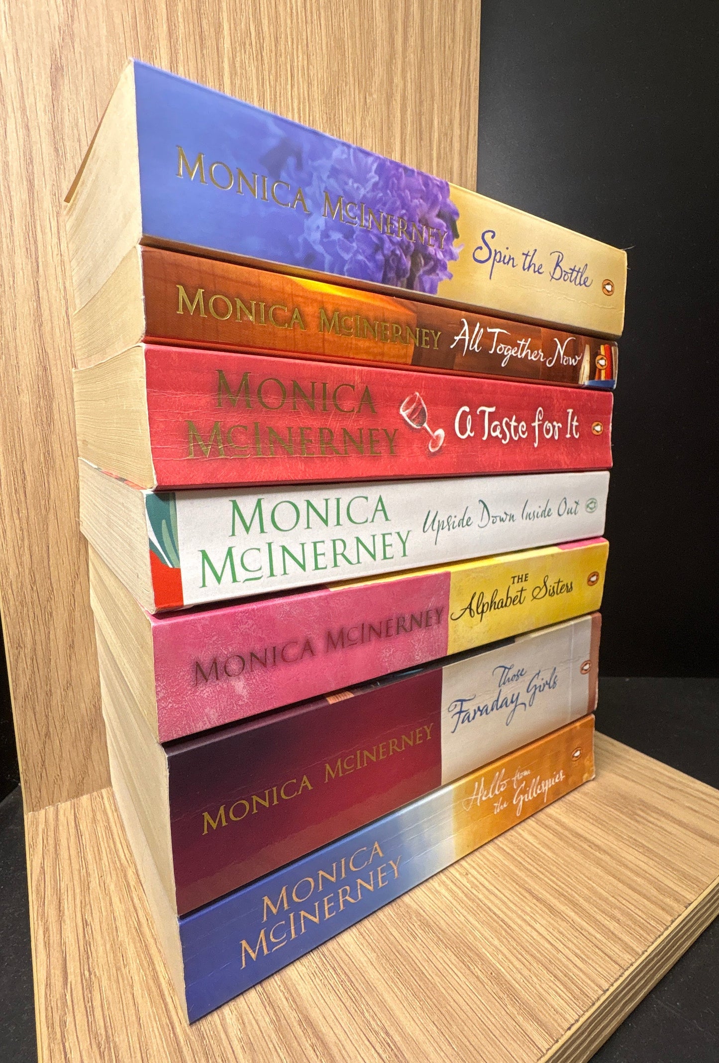 McINERNEY, Monica Standalone Titles Bundle of 7 (Min. fair condition)