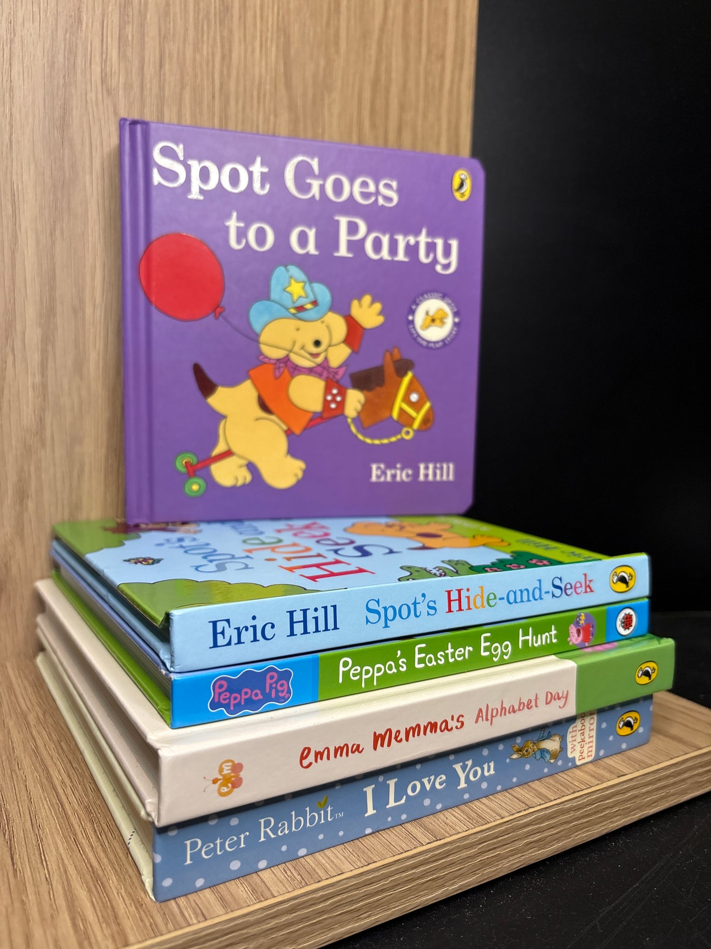 CHILDREN BOARD BOOKS Assorted Standalone Titles Various Authors Bundle of 5 (Min. good condition)