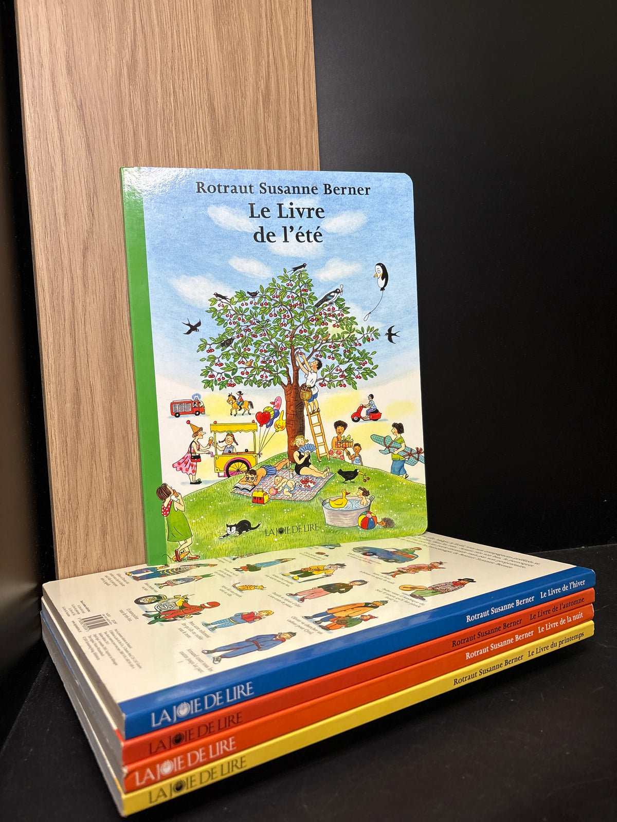 FRENCH TEXT: BERNER, Susanne Rotrant Children's Series Bundle of 5 (Min. very good condition)