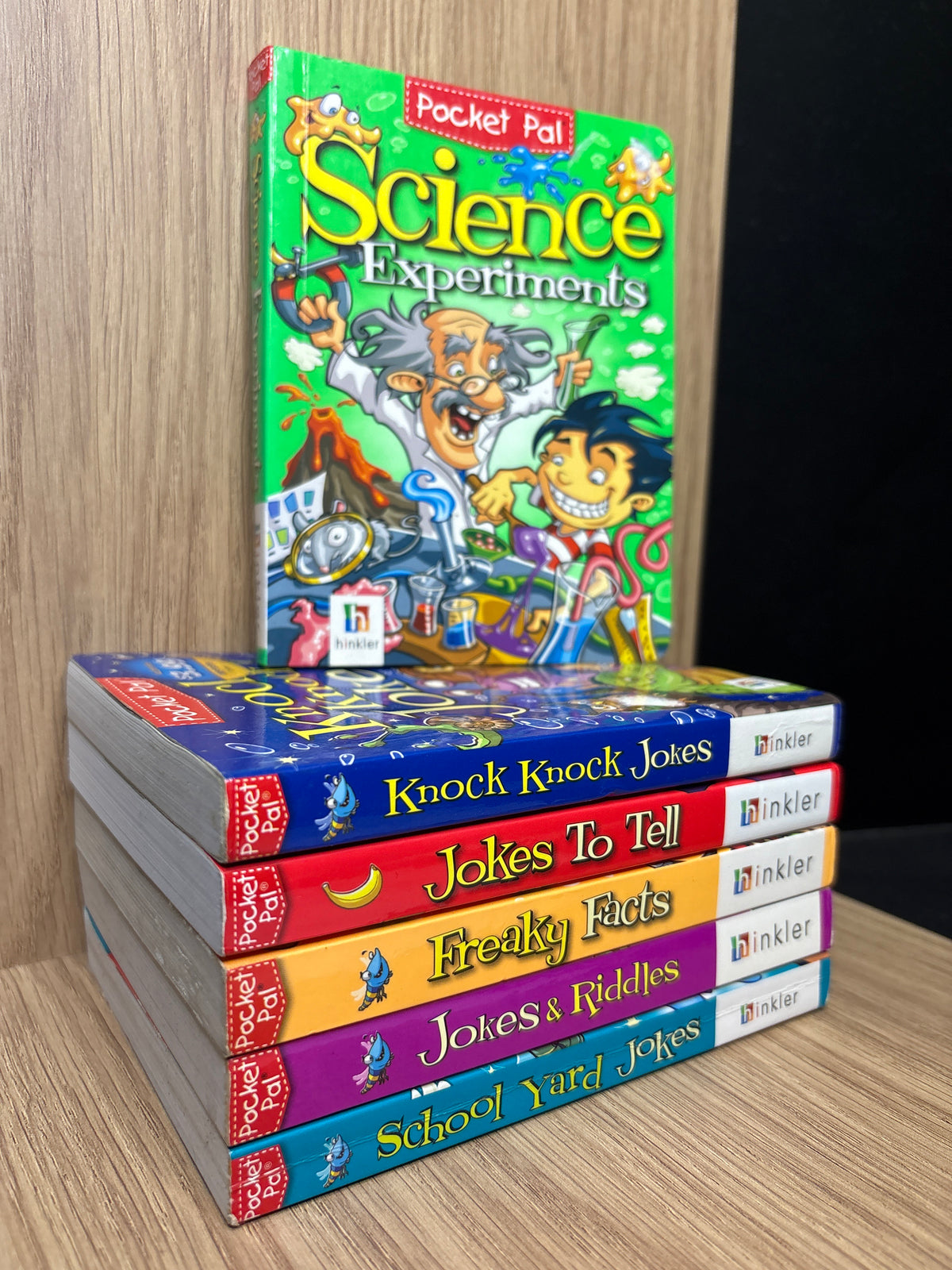 HINKLER Pocket Pal Jokes Assorted Standalone Titles Bundle of 6 (Min. good condition)