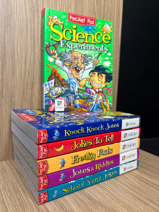 HINKLER Pocket Pal Jokes Assorted Standalone Titles Bundle of 6 (Min. good condition)