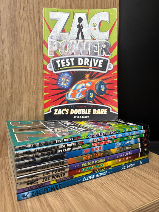 LARRY, H. I 'Zac Power' Series Assorted Titles Bundle of 10 (Min. fair condition)