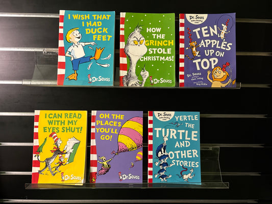 DR SEUSS - Bundle of 6 - Assorted Titles (Min. fair Condition)